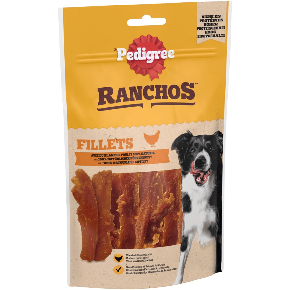 PEDIGREE® RANCHOS™ Fillets Huhn, 70g