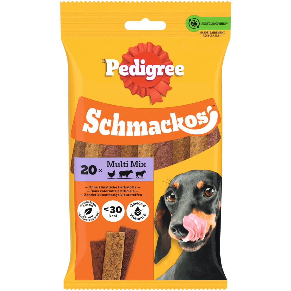 PEDIGREE® SCHMACKOS™ Multi Mix, 20 Stück
