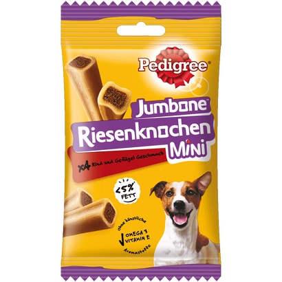 JUMBONE™ Riesenknochen Mini mit Rind und Geflügel Geschmack