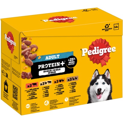 PROTEIN+™ in Gelee in 4 Varietäten, Portionsbeutel